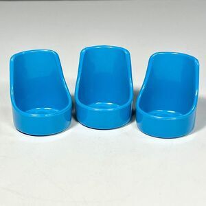 Vintage 1977 Kenner Tree‎ Tots Lighthouse Blue Chairs GMFCI Set of 3